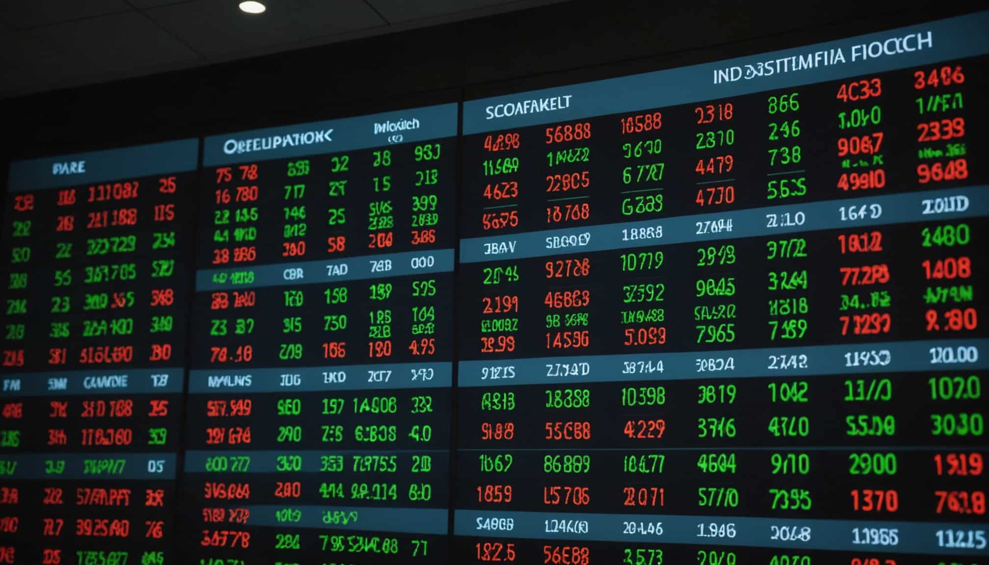 Indices boursiers et indicateurs pour investir