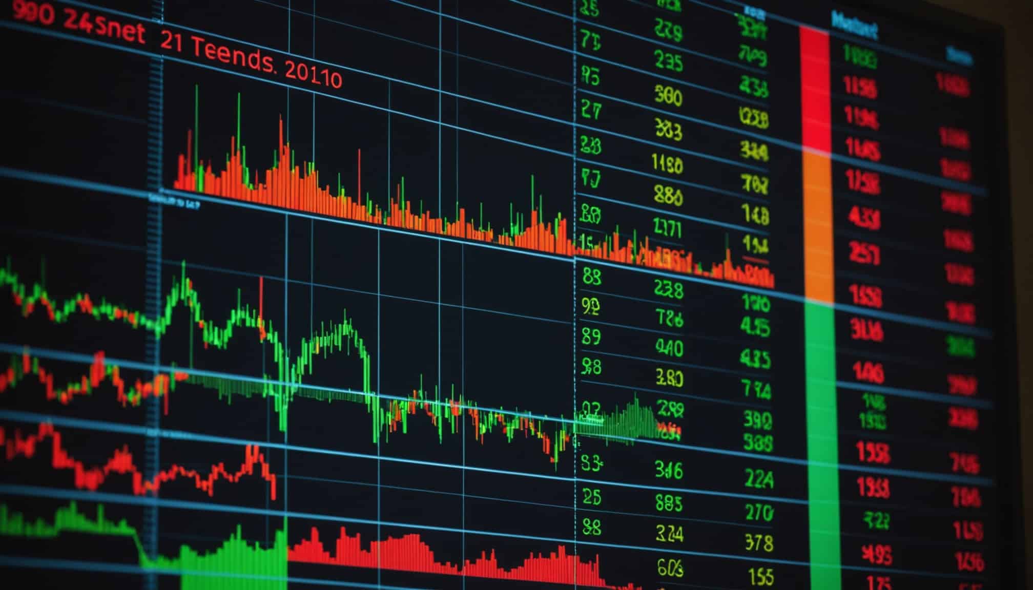 Panorama des places financières mondiales en graphique  
Différents marchés boursiers sur une carte mondiale